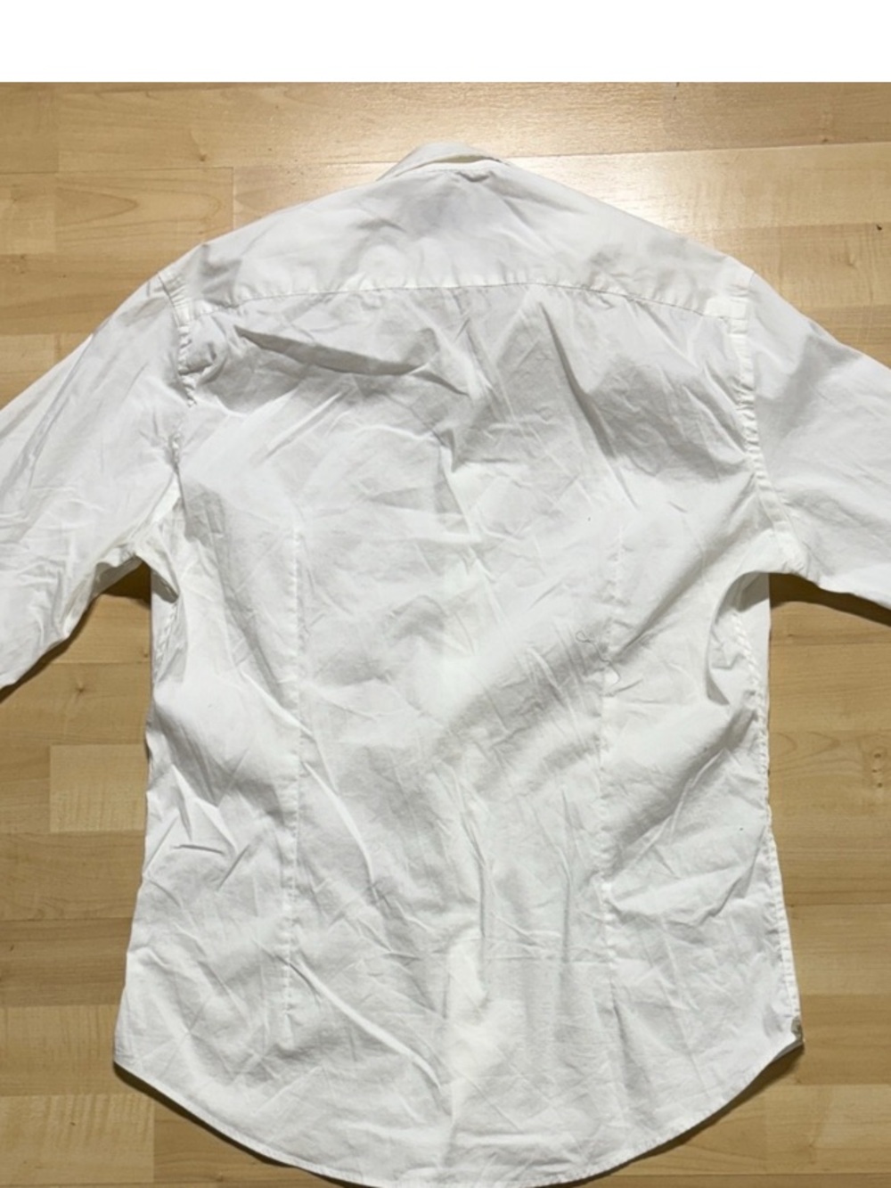 Men's White Dress Shirt - Classic Button-Down